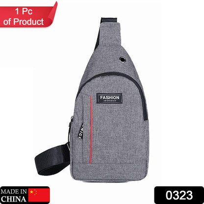 Grey Waterproof Anti Theft Crossbody Fanny Pack Waist Bag Pu Leather Shoulder Bags Chest Men Casual Fashion Usb Charging Earphone Hook Sling Travel Messengers Bag